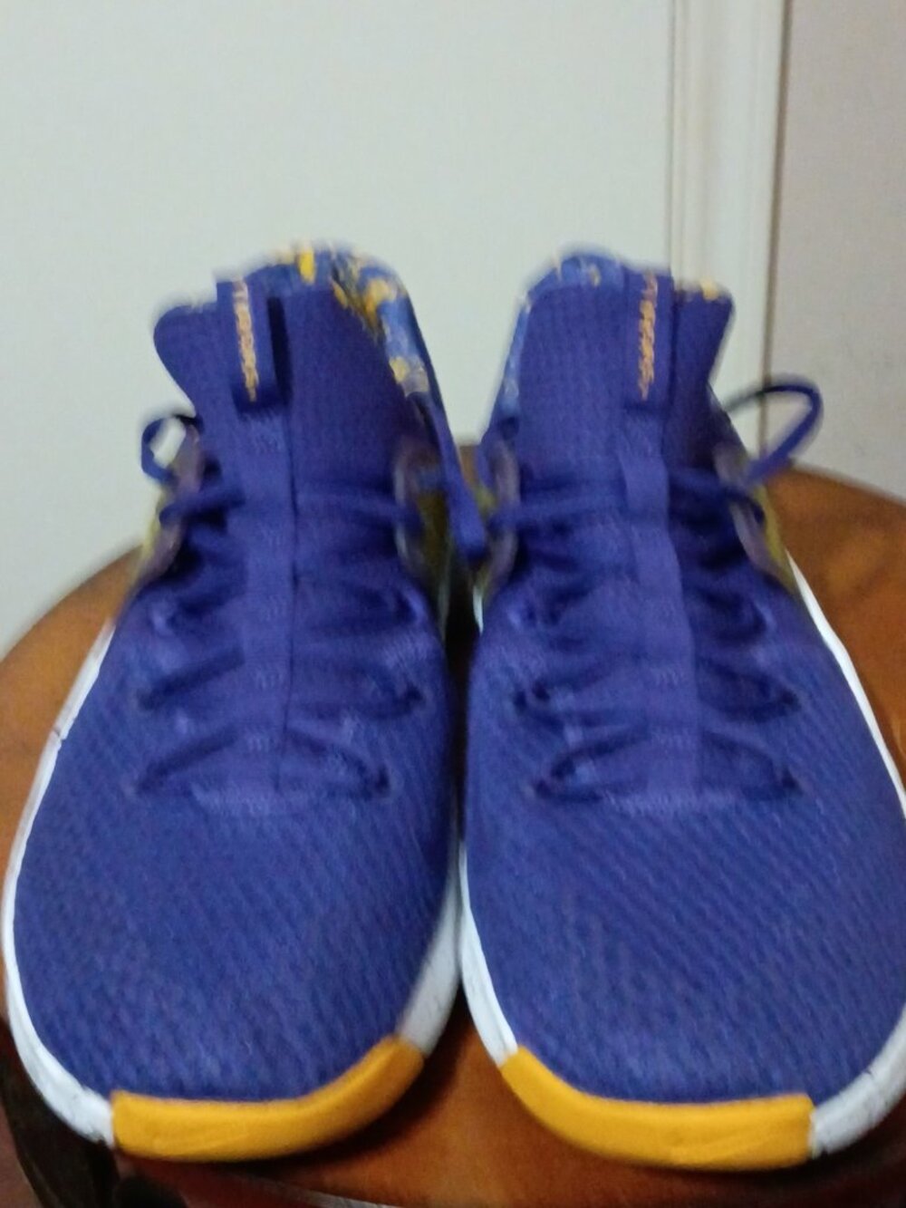 Nike LSU Tigers Free TR8 Cross Trainers Sneakers, mens Size 13 AR0413-500 - Picture 5 of 14